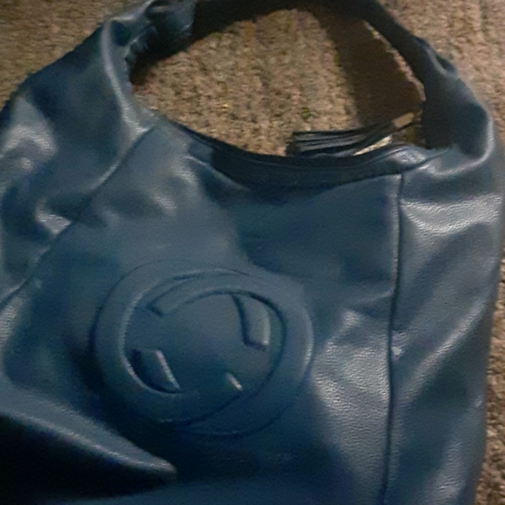 Blue purse